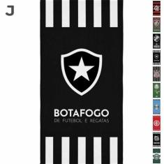 Imagem de Toalha De Banho Aveludada Estampa de Times 70x1.40cm Lepper