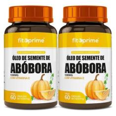 Imagem de 2 Potes Óleo De Semente De Abóbora 1000Mg + Vitamina E 60Cps - Fitopri