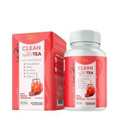 Imagem de Clean Tea Sabor Frutas Vermelhas 150g Mix nutri 