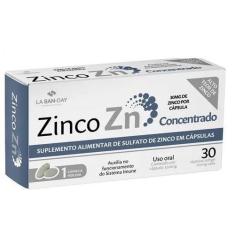 Imagem de Suplemento Zinco Concentrado Com 30 Cps - La San Day