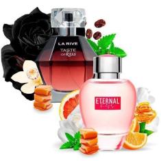 Imagem de Kit 2 Perfumes Importados Feminino Taste Of Kiss E Eternal Kiss La Rive-Feminino