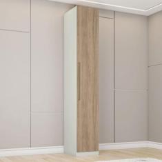 Imagem de Guarda-Roupa Solteiro Modulado Predileto 1 Porta Areia Hp/Jequitiba -