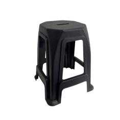 Imagem de Kit 4 Banqueta Banquinho Tradicional De Feira Banco Plástico Até 120kg