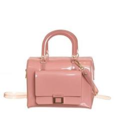 Imagem de Bolsa Petite Jolie Lana Baú Bolso Frontal Rosa/Rose Único-Feminino