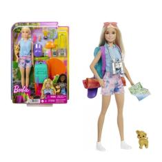 Imagem de Boneca Barbie Dia De Acampamento Com Pet 3 + Hdf73 Mattel