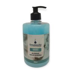 Imagem de 1 Sabonete Líquido Flor de Algodão 500ml Senalândia - Envio Já