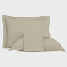 Imagem de Jogo de Cama King Altenburg Cetim 300 Fios Marrom