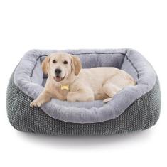 Imagem de Cama para cães INVENHO de tamanho médio, ortopédica, lavável para cães