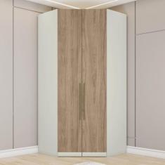 Imagem de Guarda-Roupa Solteiro Modulado Seletto 2 Portas 3 Gavetas Areia/Jequit