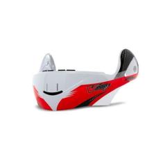 Imagem de Queixeira Sem Viseira Capacete Pro Tork V-pro Jet 2 Carbon, BRANCO - V
