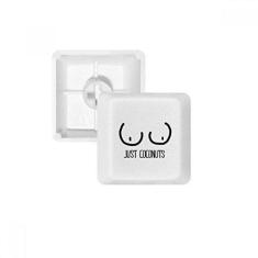 Imagem de Just Coconuts – Kit de atualização para jogos com teclado mecânico PBT