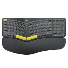 Imagem de Teclado ergonômico sem fio Nulea RT05 Split com apoio para pulso