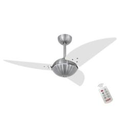Imagem de Ventilador Off Clear Branco 220V E Controle Remoto - Volare