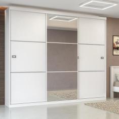 Imagem de Guarda-roupa Casal Kappesberg 3 Portas 3 Gavetas Branco S743