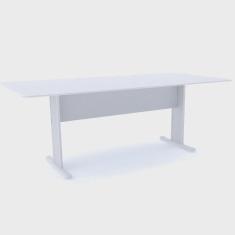 Imagem de Mesa de reunião retangular pandin maxxi - branco