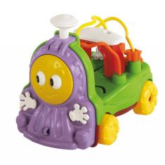 Imagem de Trenzinho Pedagógico Infantil Com Som Donka Trem Calesita  711 Tateti