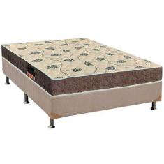 Imagem de Cama Box Casal: Colchão Espuma Orthoflex D28/Ep Anatômico Livorno + Ba