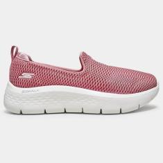 Imagem de Tênis Skechers Go Walk Flex Clever Rosa Feminino-Feminino