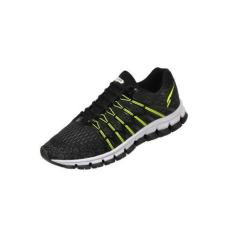 Imagem de Tênis Adulto Masculino Oly Mega leve Evest treino academia, Preto, Lim