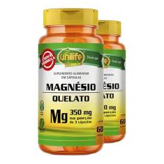 Imagem de Magnésio Quelato Unilife (Bisglicinato) 60 Cáps 2un