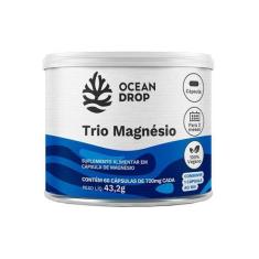 Imagem de Trio Magnesio Quelato Dimalato 720mg 60 caps - Ocean Drop