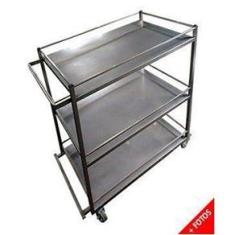 Imagem de Carro Promaq Procat3 Auxiliar Uso Geral Aço 304