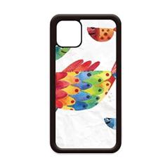 Imagem de Capa de desenho animado de peixe colorido para iPhone 12 Pro Max para Apple Mini Mobile Case Shell