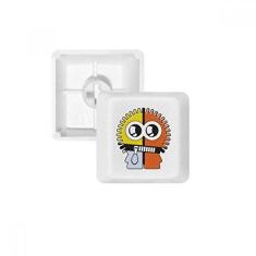 Imagem de Kit de atualização de teclado mecânico PBT com teclado alienígena tricolor universo e alienígena