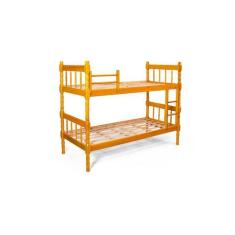 Imagem de Beliche Torneada Milão 6 - Natural - JM Móveis