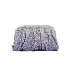 Imagem de Bolsa clutch noturna com glitter lateral de diamante bolsa transversal bolsa de festa de casamento para mulheres, P