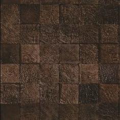 Imagem de Papel De Parede Lavável Quadrados De Carvalho Escuro 9M