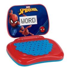 Imagem de Brinquedo Laptop Infantil Candide Spider-Man Bilíngue - Azul