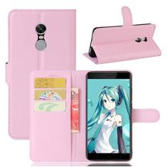 Imagem de XIAOMI Capa para Redmi NOTE 4X, capa carteira flip de couro PU premium com compartimento para cartão, suporte e fecho magnético [capa interior à prova de choque de TPU] Compatível com XIAOMI Redmi