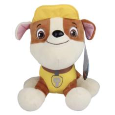 Imagem de Pelúcia patrulha canina rubble 20 cm ryder chase paw patrol