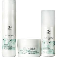 Imagem de Kit Wella Professionals Nutricurls Trio (3 Produtos)