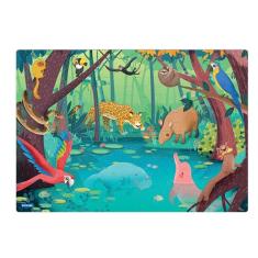 Imagem de Quebra Cabeça Grandão - Animais Da Amazonia 48Pcs