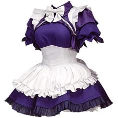 Imagem de Fate Grand Order Jeanne D'Arc Cosplay Fantasia Joana d'Arc Maid Cosplay Uniforme Fantasia de Halloween, Tamanho:, Large