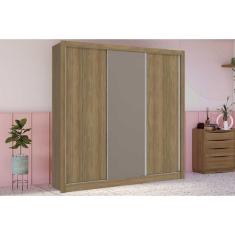 Imagem de Guarda Roupa 3 Portas De Correr E 2 Gavetas M570 Nogueira-fendi-nogueira - Kappesberg