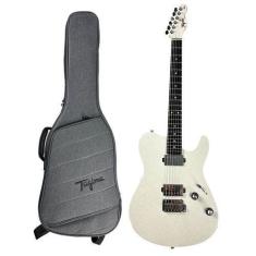 Imagem de Guitarra Tagima Grace 70 Cacau Santos White Sparkle Com Bag