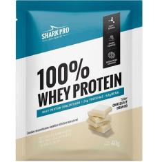Imagem de 100% Whey Protein Sache Shark Pro Suplementos 40G - 10 Unidades-Unissex