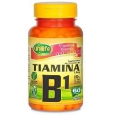 Imagem de Tiamina Vitamina B1 500mg 60 Cápsulas Unilife