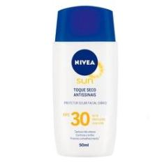Imagem de Protetor Solar Facial Nivea Sun Toque Seco Antissinais Fps30