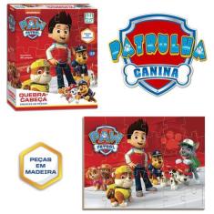 Imagem de Quebra Cabeça Patrulha Canina Jogo Educativo Nig Brinquedos