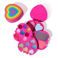 Imagem de Kit de maquiagem Mebtmel Heart Shape para crianças, real, não tóxico