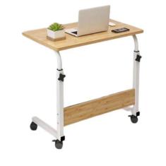 Imagem de Mesa para computador com rodinhas ajustável multifuncional para cama e
