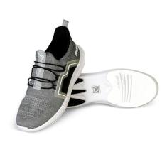 Imagem de KR Strikeforce Patriot Tênis de boliche masculino atlético para destros ou canhotos, Cinza/preto, 41