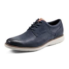 Imagem de Rockport Men's Tênis casual, Couro azul escuro, 11.5 Wide