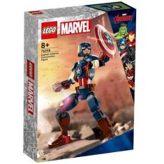 Imagem de Lego Marvel Figura Do Capitao America 76258