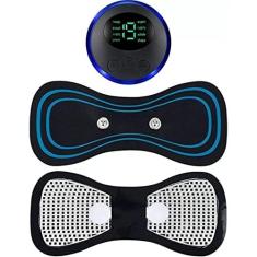 Imagem de Mini Massageador Elétrico Recarregável Portátil Massagem Corporal Cervical Eletroterapia Ems Pescoço Perna Lombar Abdomen - TYDA