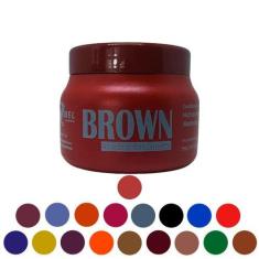 Imagem de Mascara Matizadora Mairibel Profissional 250g Escolha Cor , BROWN